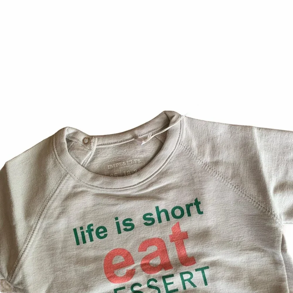 NWT Imps & Elfs Organic Cotton Sweatshirt 86